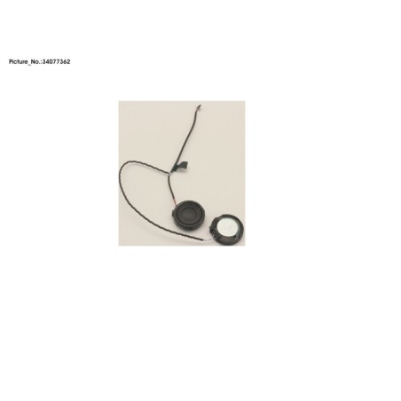 34077362 - SPEAKER SET L.R W. CABLE