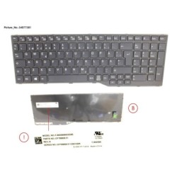 34077381 - KEYBOARD SWEDEN.FINLAND (BLACK)