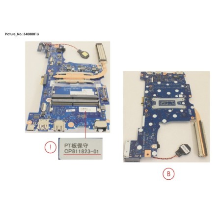 34080013 - MAINBOARD ASSY I5 1135G7