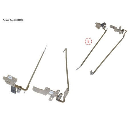 38043998 - HINGE SET LEFT.RIGHT