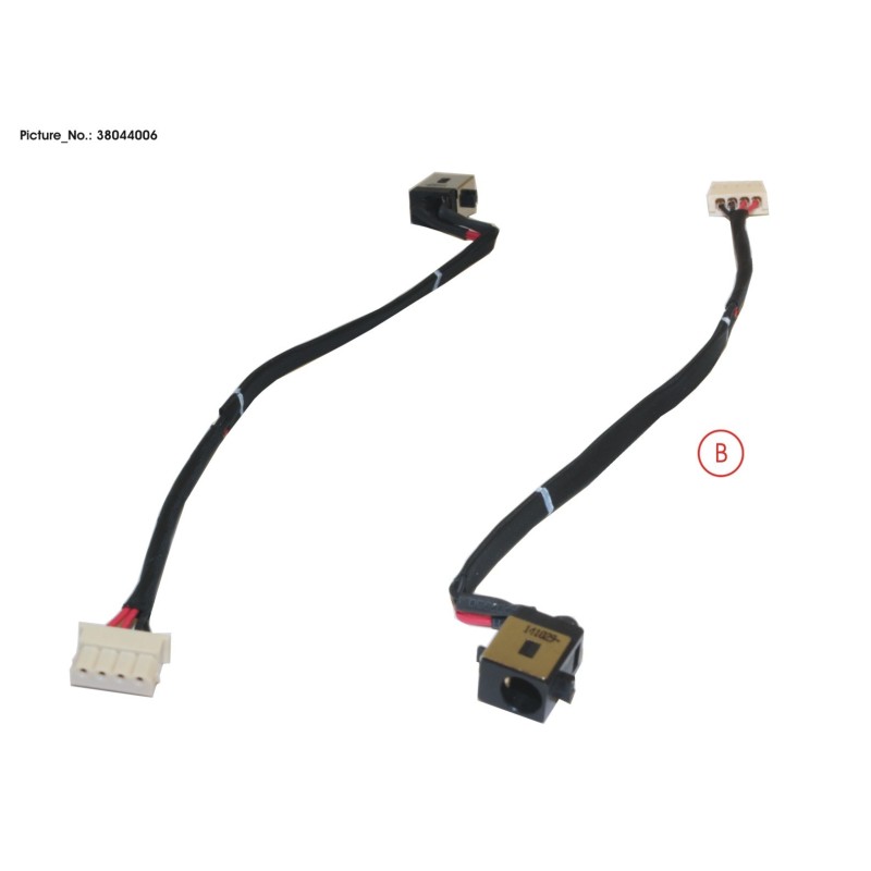 38044006 - DC.IN CONNECTOR W.CABLE