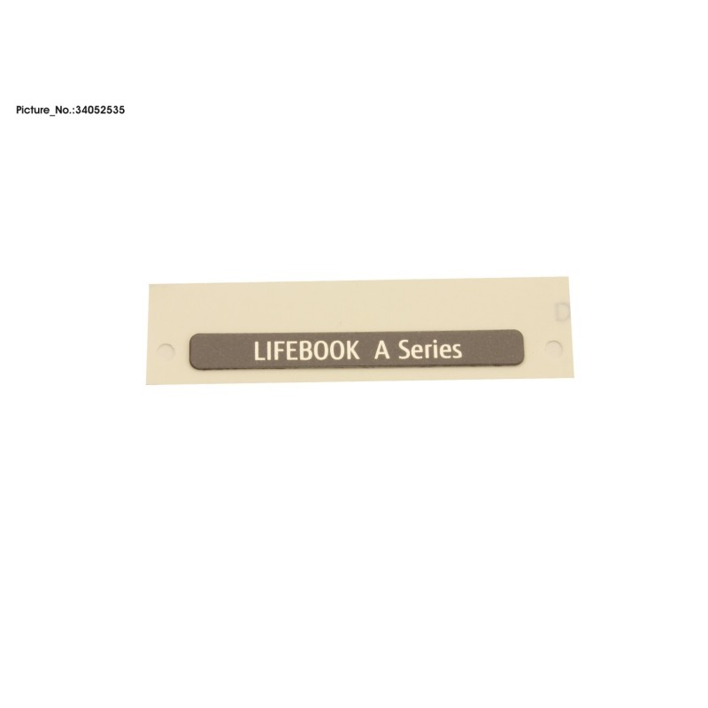 34052535 - LABEL. A-SERIES
