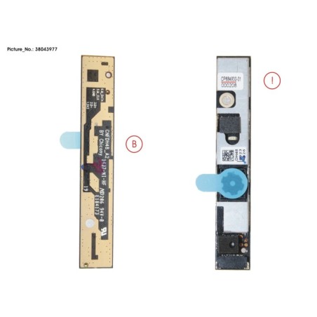 38043977 - CAMERA MODULE (HD) W.1MIC
