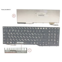 38044213 - KEYBOARD RUSSIAN.US (BLACK)