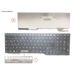 38044216 - KEYBOARD TURKEY (BLACK)