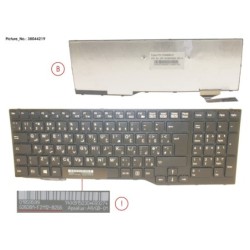 38044219 - KEYBOARD ARABIA.UK (BLACK)