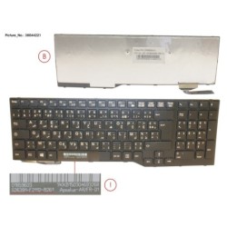 38044221 - KEYBOARD ARABIA.FR (BLACK)