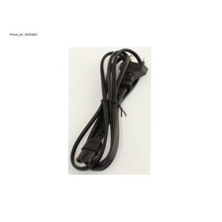 82024803 - POWER CABLE (EU) 1.8 M 2P