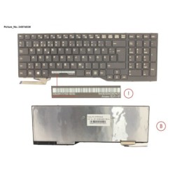 34076038 - KEYBOARD SWEDEN.FINLAND (BLACK)