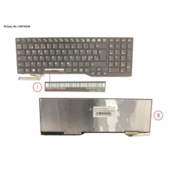 34076048 - KEYBOARD NORDIC (BLACK)