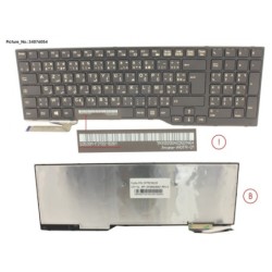 34076054 - KEYBOARD ARABIA.FR (BLACK)