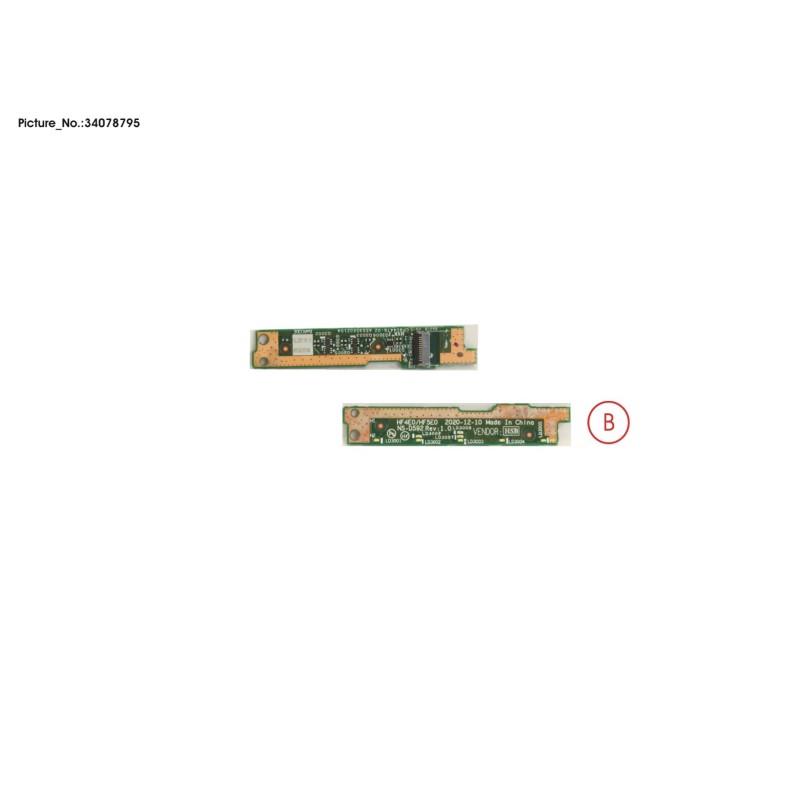 34078795 - SUB BOARD. LED