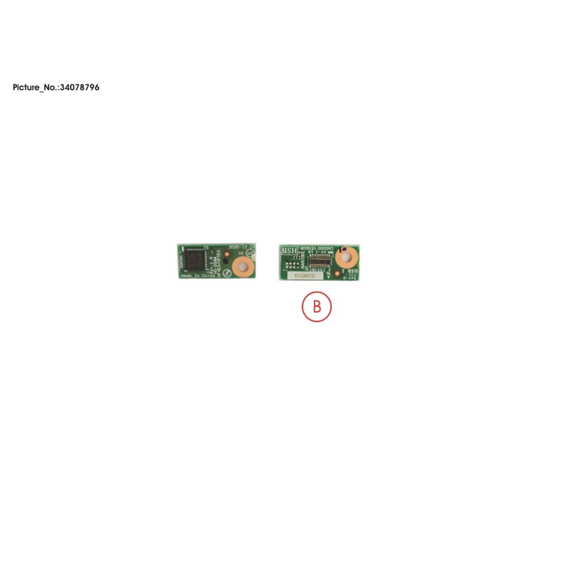34078796 - SUB BOARD. TPM INFINEON