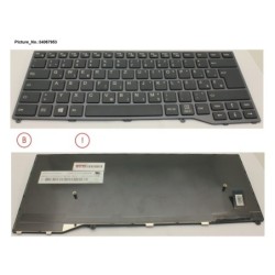 34067953 - KEYBOARD BLACK W.O TS EAST EUROPE