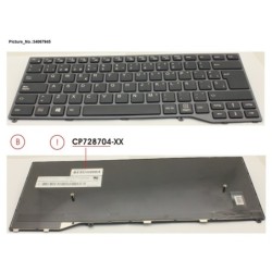 34067945 - KEYBOARD BLACK W.O TS SPAIN