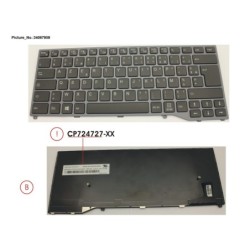 34067959 - KEYBOARD BLACK W.O TS FRANCE