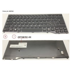 34067942 - KEYBOARD BLACK W.O TS ITALY