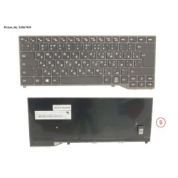 34067949 - KEYBOARD BLACK W.O TS RUSSIA.US
