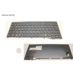 34073155 - KEYBOARD BLACK W.O TS BULGARIA