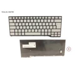 34067980 - KEYBOARD WHITE W.O TS GERMAN