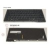 34067968 - KEYBOARD BLACK W. BL BELGIUM