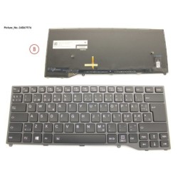 34067976 - KEYBOARD BLACK W. BL NORDIC.EST