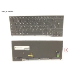 34067979 - KEYBOARD BLACK W. BL US