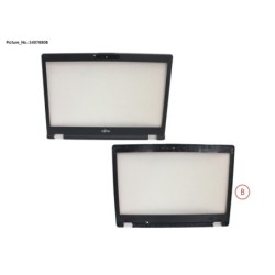 34078808 - LCD FRONT COVER FHD.HD (W. RGB CAM)