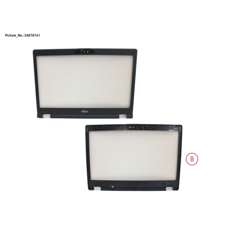 34078761 - LCD FRONT COVER FHD.HD (W. HELLO)