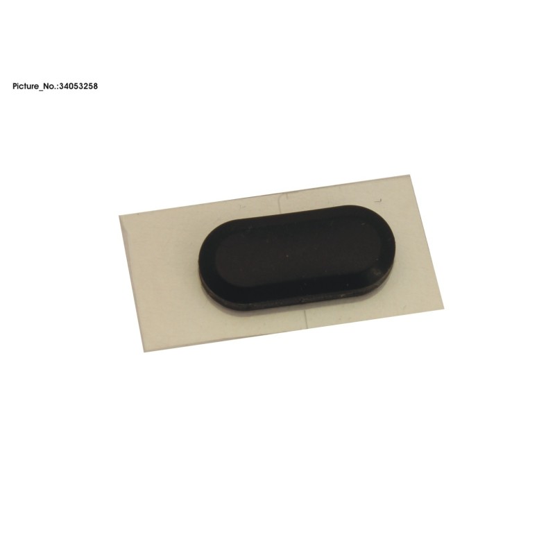 34053258 - RUBBER FOOT. OVAL