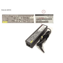 34075753 - AC-ADAPTER 19V 65W (3PIN. STICK TYPE)ERP