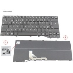 34084703 - KEYBOARD BLACK NORDIC WIN11 (NEW_FN)