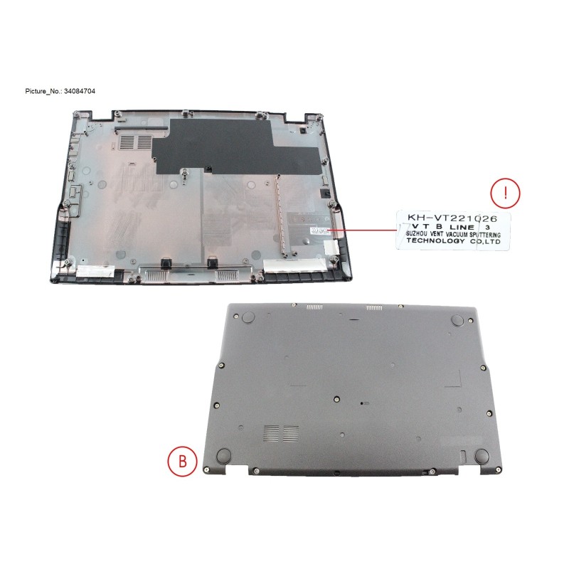 34084704 - LOWER ASSY (W. SCREW)