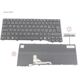 34084715 - KEYBOARD BLACK SWISS WIN11 (NEW_FN)