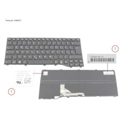 34084721 - KEYBOARD BLACK E. EURO. WIN11 (NEW_FN)