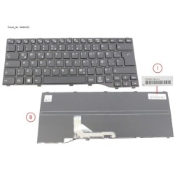 34084725 - KEYBOARD BLACK ICELAND WIN11 (NEW_FN)
