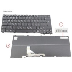 34084726 - KEYBOARD BLACK BULGARIA WIN11 (NEW_FN)