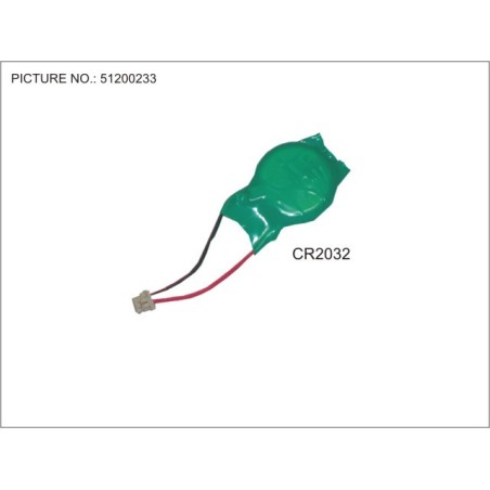 34036270 - -BT- LITHIUM BATTERY (CR2032) W. CABLE