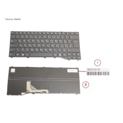 34082393 - KEYBOARD BLACK ARABIC.UK WIN11