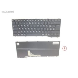 34078990 - KEYBOARD BLACK SWISS WIN10