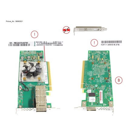 38063021 - PLAN EP QL45611 100GB 1P QSFP28 LP. FH