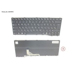 34078993 - KEYBOARD BLACK HUNGARY WIN10