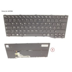 34079004 - KEYBOARD BLACK W. BL FRANCE