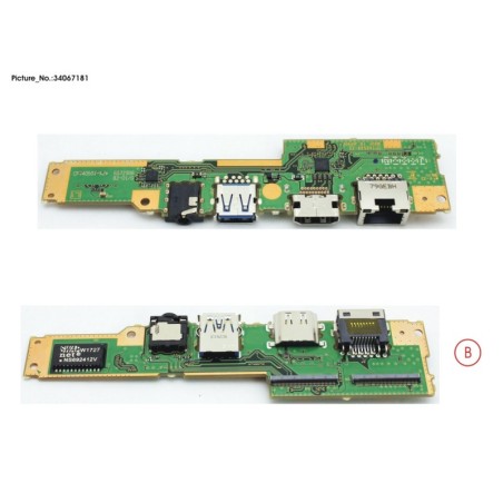 34067181 - SUB BOARD. AUDIO.USB.LAN