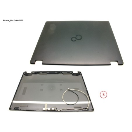 34067120 - LCD BACK COVER ASSY(FHD W. CAM.MIC)