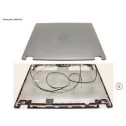 34067123 - LCD BACK COVER (HD W. CAM.MIC FOR WWAN)