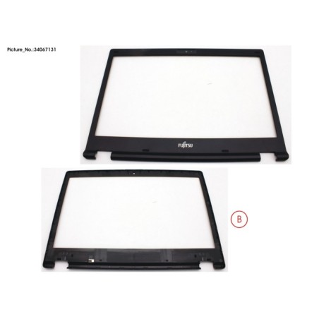 34067131 - LCD FRONT COVER (FOR CAM.MIC)