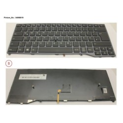 34068019 - KEYBOARD BLACK W. TS GERMAN