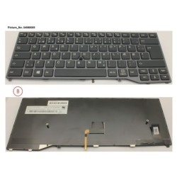 34068005 - KEYBOARD BLACK W. TS DENMARK