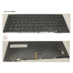 34068020 - KEYBOARD BLACK W. TS FRANCE